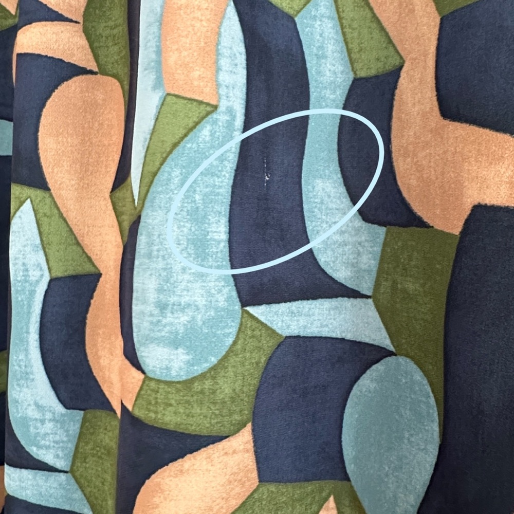 J. McLaughlin Belle Collard Long Sleeve Midi Dress in Abstract Chaise - Picture 12 of 12